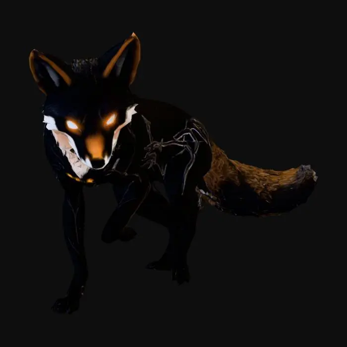 3D model for Cyber Fox Twilight
