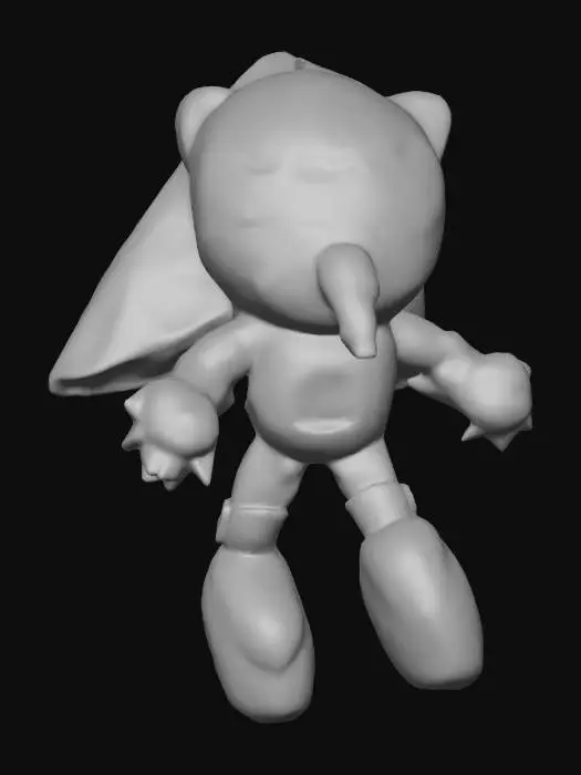 3D model for Metallic Mascot Plush