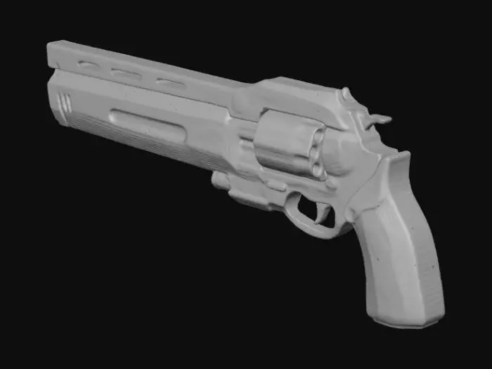 3D model for Futuristic Revolver