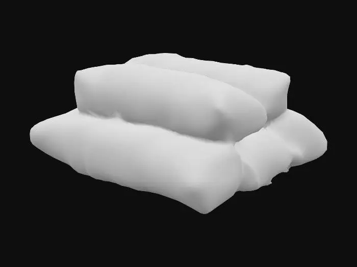 3D model for Banana Leaf Wraps
