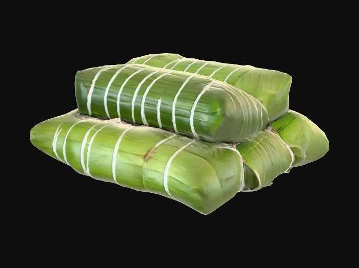 3D model for Banana Leaf Wraps