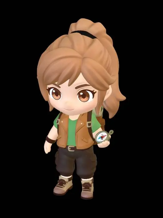 3D model for femmina
