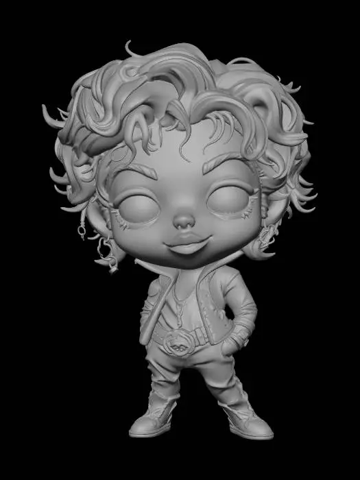 3D model for femmina