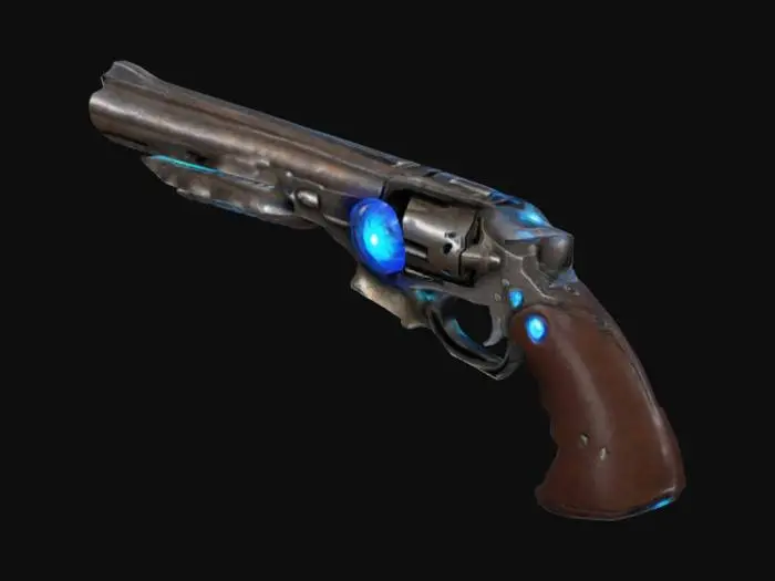 3D model for A weapon use to manipulate gravity fields. Lets call it a zero point manipulator. It can pick up heavy objects by creating a tiny black hole just in front of it 