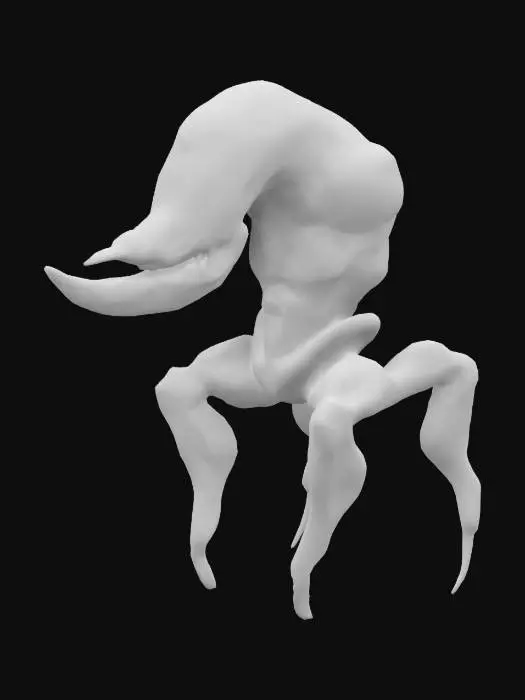 3D model for Alien Creature 4 legs