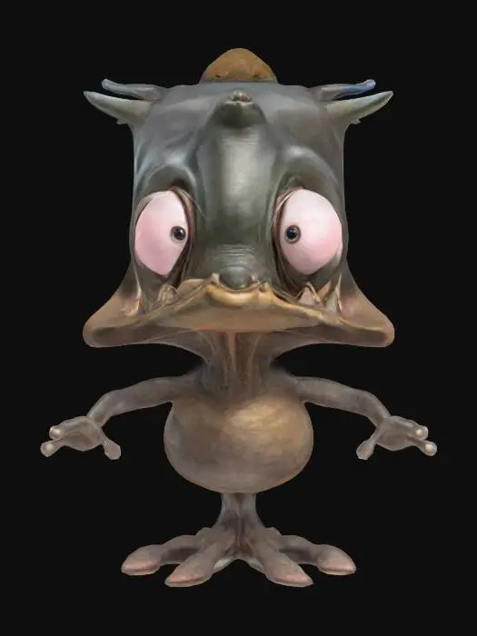3D model for Creature of Curiosity