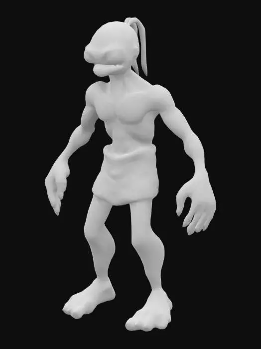 3D model for Oddworld Creature