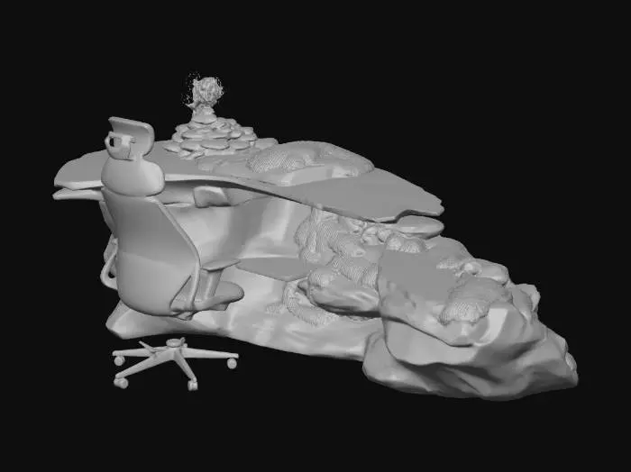 3D model for Zen Workspace