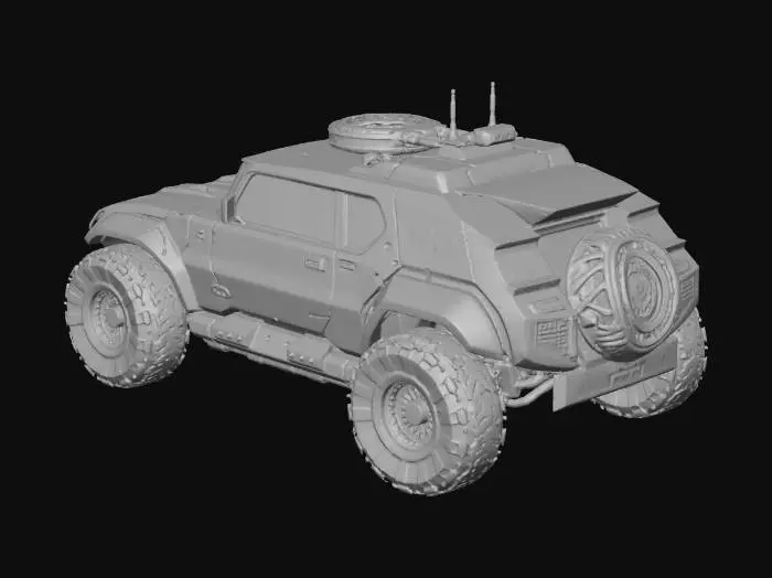3D model for BC-CYBER OFFROAD
