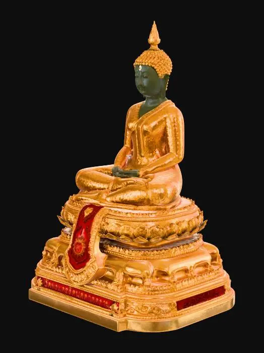 3D model for Golden Buddha Statue