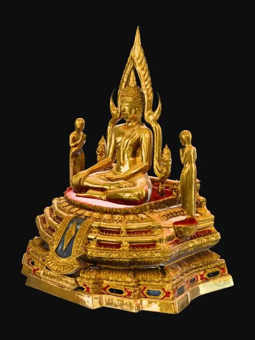3D model for Golden Buddha Statue
