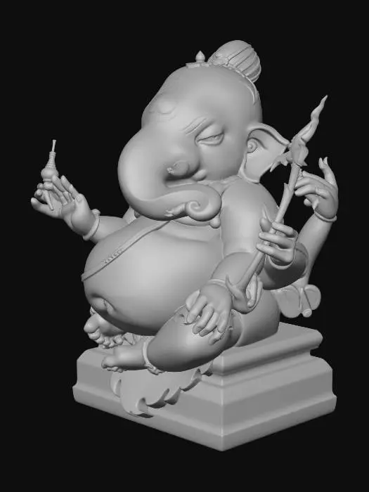 3D model for Ganesh Statue