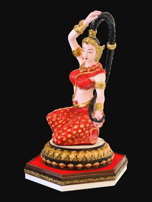 3D model for Dancing Goddess Statue
