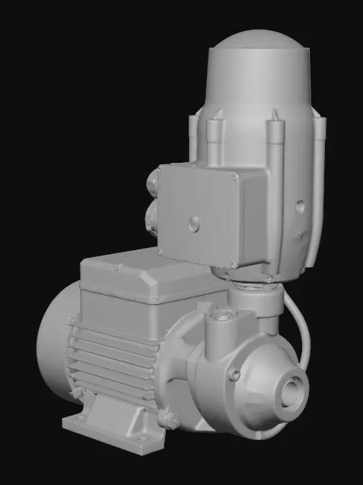 3D model for Water Pump with Automatic Control