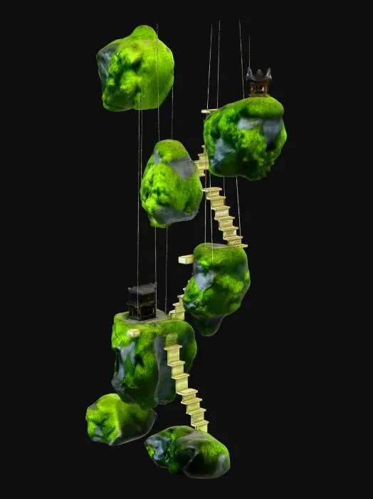 3D model for Floating Islands Installation