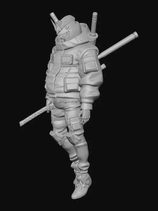 3D model for Hailstorm Vanguard-GUNDAM