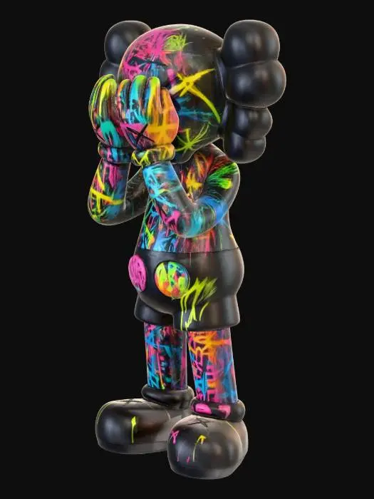 3D model for KAWS-COLORFULL
