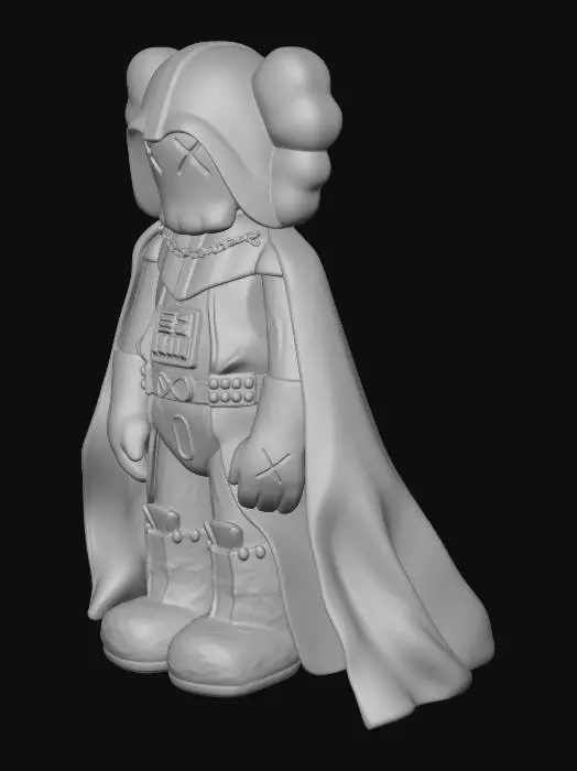 3D model for KAWS-Darth Vader