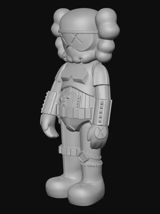 3D model for X-eyed Stormtrooper