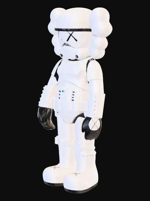 3D model for X-eyed Stormtrooper