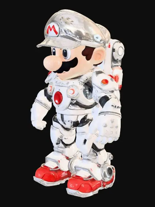 3D model for Super Mario Mech Suit