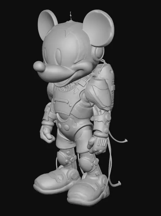 3D model for Mickey Mech Suit
