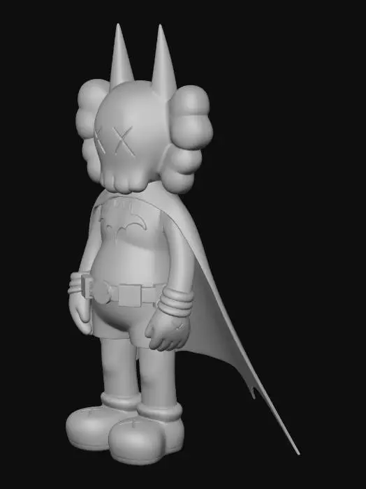 3D model for KAWS X DC Original Fake Batman