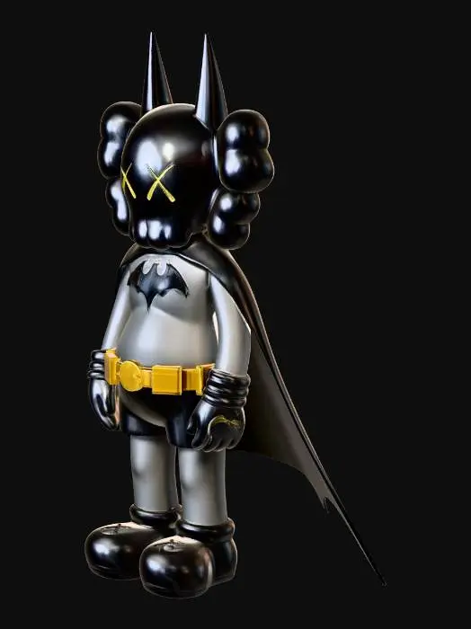 3D model for KAWS X DC Original Fake Batman