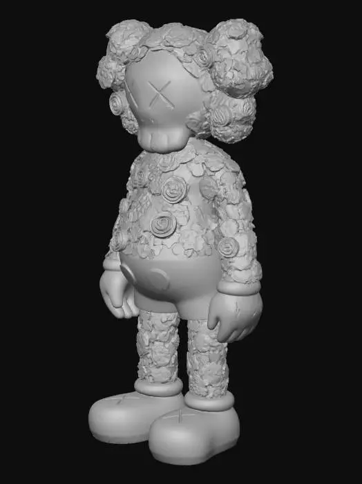 3D model for KAWS-Flower
