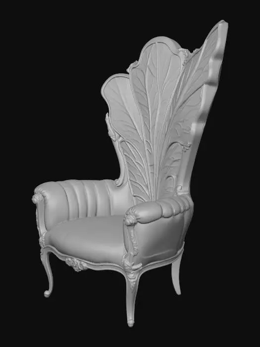 3D model for Rainbow Butterfly Wing Chair