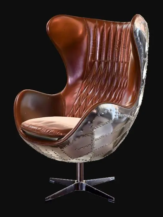 3D model for Metal Aviator Wing Chair
