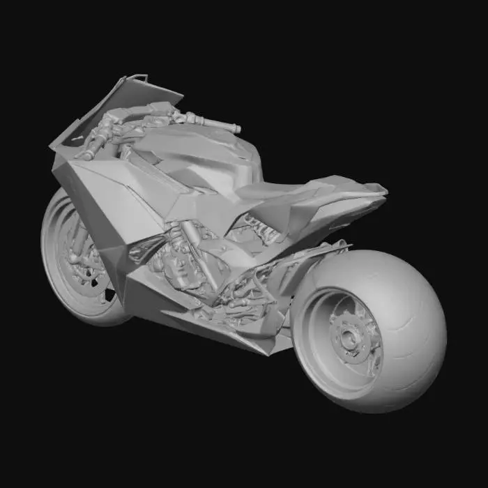 3D model for The cyber of motorcycles