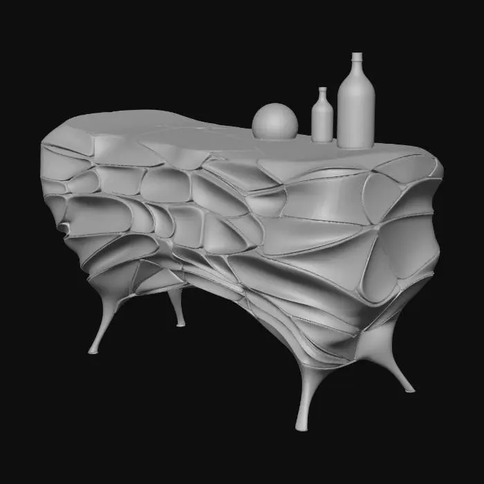 3D model for Liquid Gold Cabinet