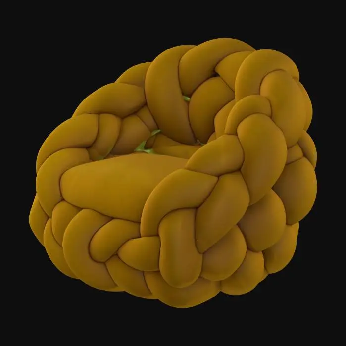 3D model for Golden Knot Chair