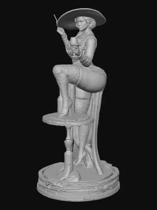 3D model for Glamorous Elegance