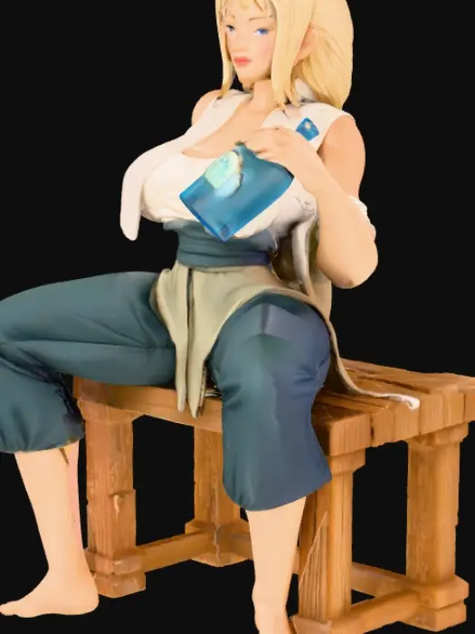 3D model for Relaxed Warrior