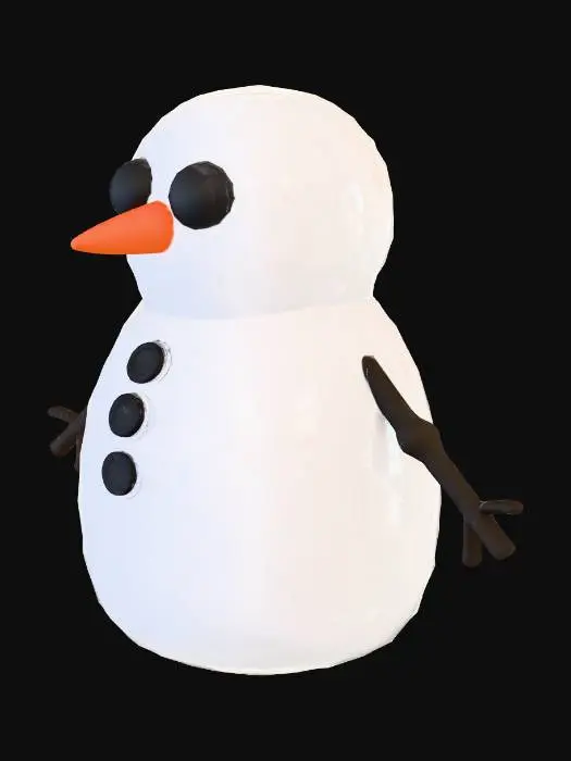3D model for Snowman Delight