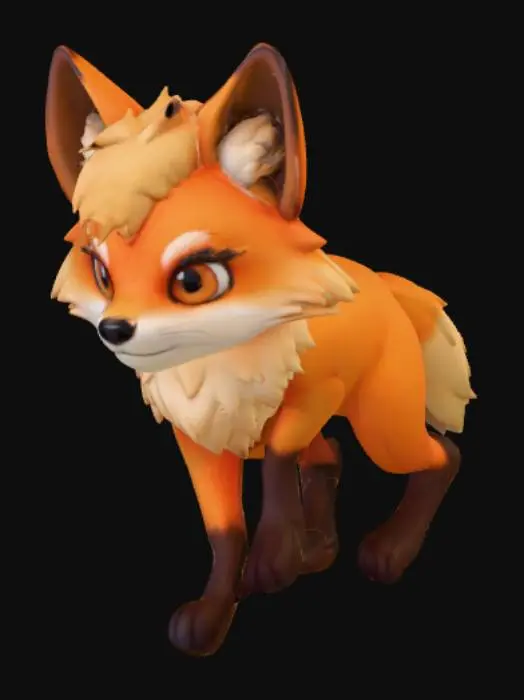 3D model for Foxy Charm