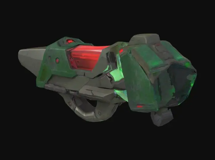 3D model for Lightning Gun