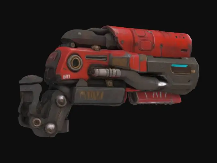 3D model for Railgun Q4