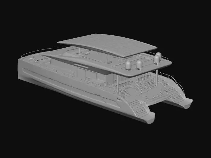 3D model for boat