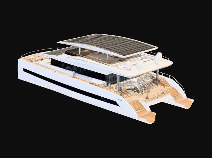 3D model for boat