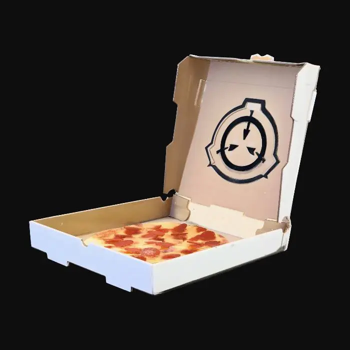 3D model for SCP-458 Infinite Pizza Box