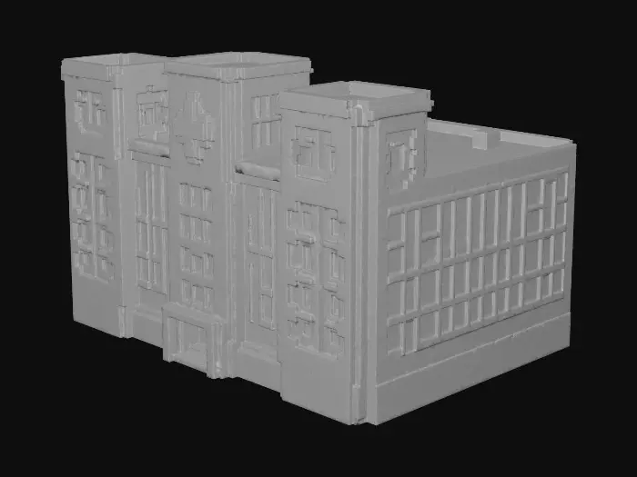 3D model for Hospital Isometric Design