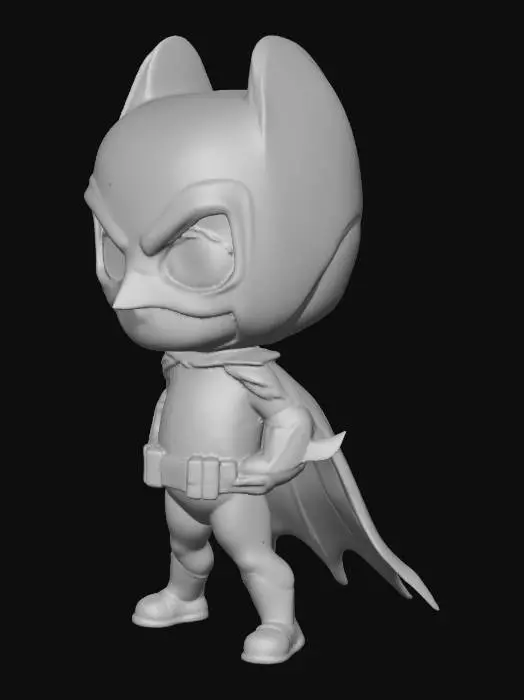 3D model for create a batman chibi