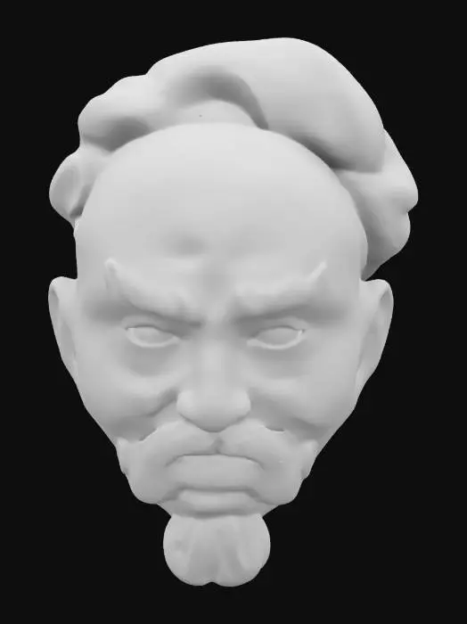 3D model for Blue Genie Head