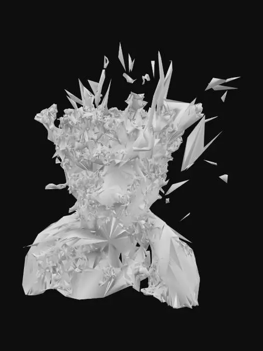 3D model for Verdant Visage, Giuseppe Arcimboldo, 
4 seasons