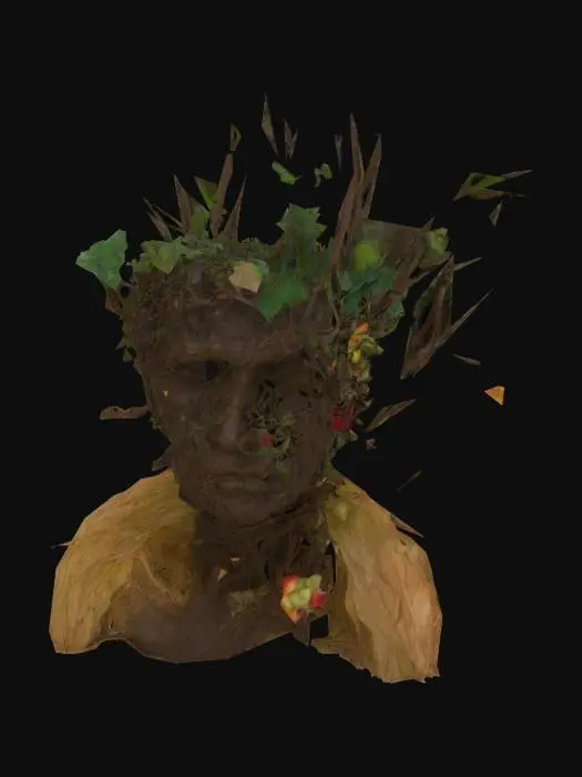 3D model for Verdant Visage, Giuseppe Arcimboldo, 
4 seasons