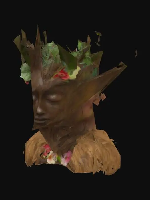 3D model for Verdant Visage, Giuseppe Arcimboldo, 
4 seasons