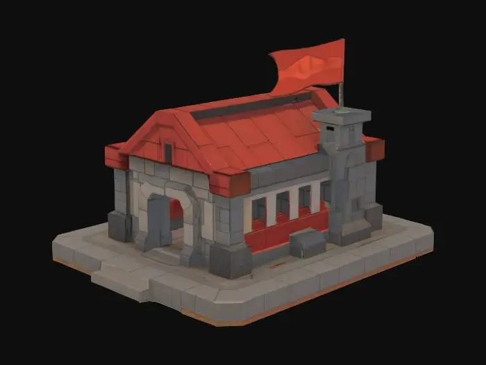 3D model for Fortress Stronghold